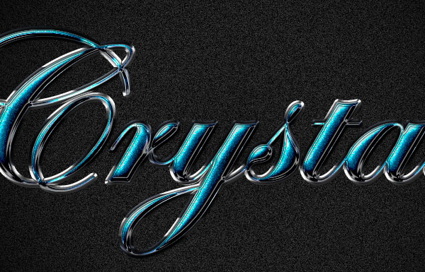 Crystal Text Effect