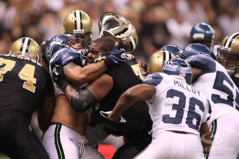 NFL 2010 - Nov 21 - Seahawks at Saints
