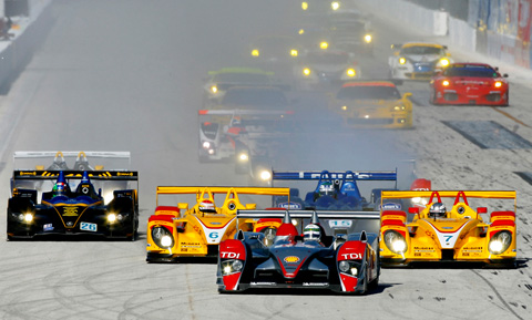 2008 ALMS Sebring Testing