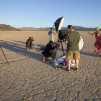 We're shooting tethered into my tap lap with a Thinktank cover shielding the sun