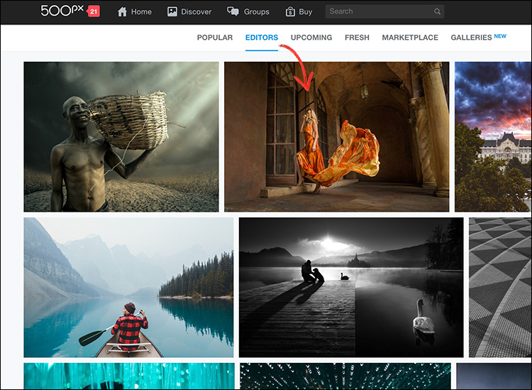 500px editors choice
