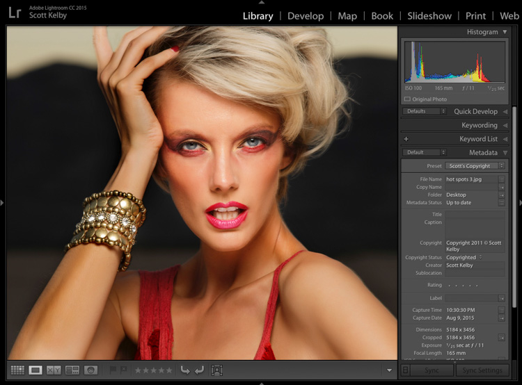 Portrait Retouching in Lightroom: How To Remove ‘Hot Spots’