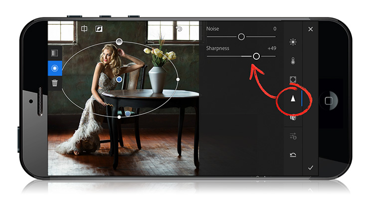 Sharpening in is Lightroom Mobile. Noise Reduction, too! They're Just Kinda Hidden. - Lightroom Killer Tips