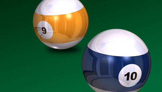 3D Pool Ball