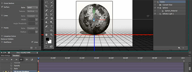 Basic 3D Animation Setup Steps in Photoshop CS6 - Planet Photoshop