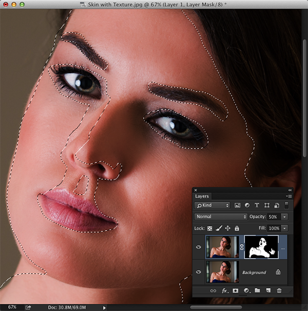 Softening Skin & Adding Texture Back In - Planet Photoshop